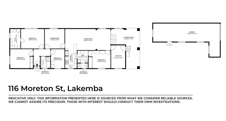Floorplan of Homely house listing, 116 Moreton Street, Lakemba NSW 2195