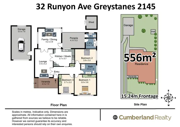 Floorplan of Homely house listing, 32 Runyon Avenue, Greystanes NSW 2145