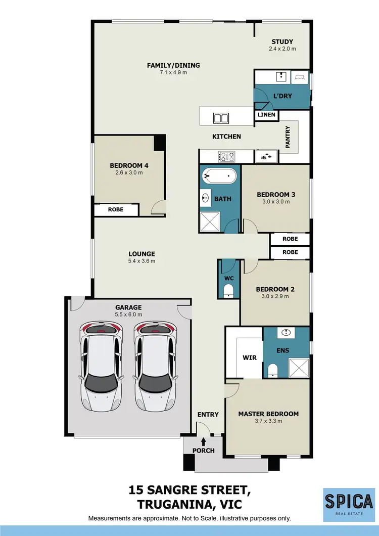 Floorplan of Homely house listing, 15 Sangre Street, Truganina VIC 3029