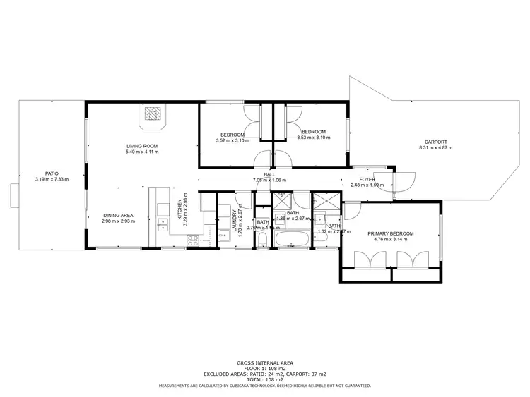 Floorplan of Homely house listing, 6A Charles Street, Kalgoorlie WA 6430