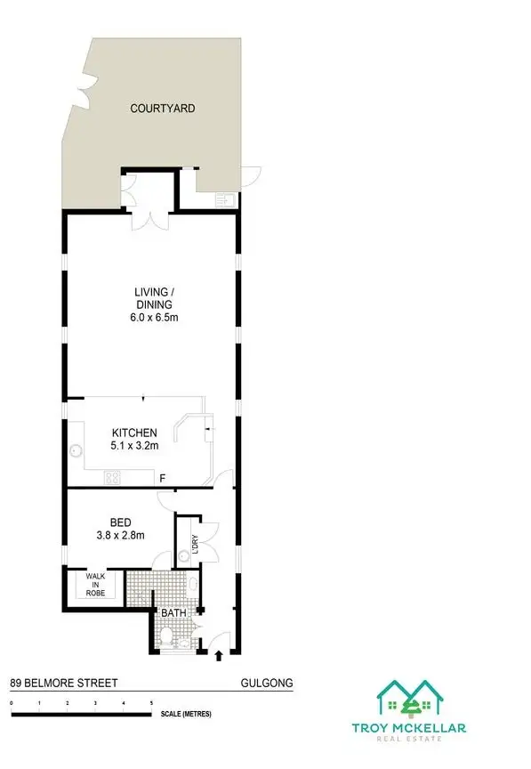 Floorplan of Homely house listing, 89 Belmore Street, Gulgong NSW 2852