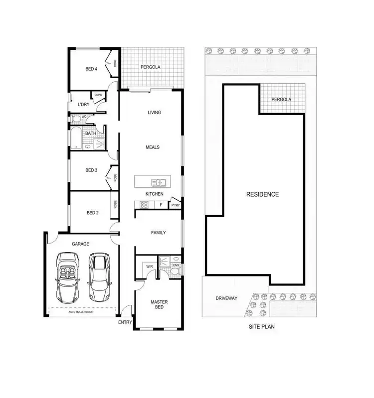 Floorplan of Homely house listing, 7 Buttermint Crescent, Manor Lakes VIC 3024