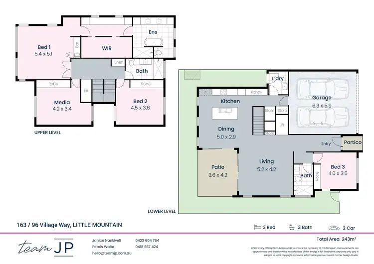 Floorplan of Homely retirement listing, 163/96 Village Way, Little Mountain QLD 4551