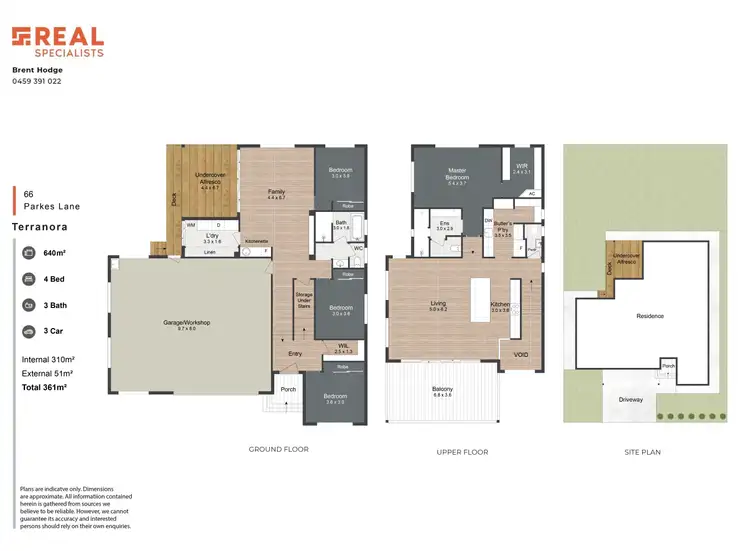 Floorplan of Homely house listing, 66 Parkes Lane, Terranora NSW 2486