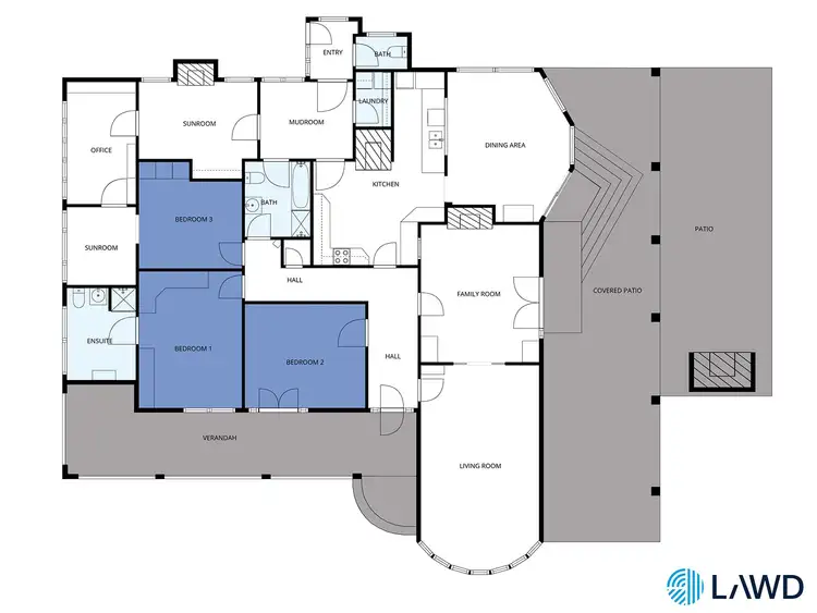 Floorplan of Homely rural property listing, 1059 Collector Road, Gunning NSW 2581