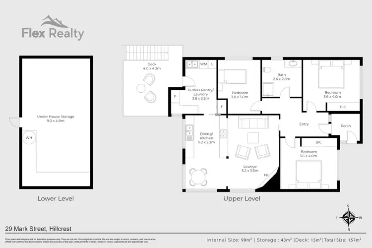 Floorplan of Homely house listing, 29 Mark Street, Hillcrest TAS 7320