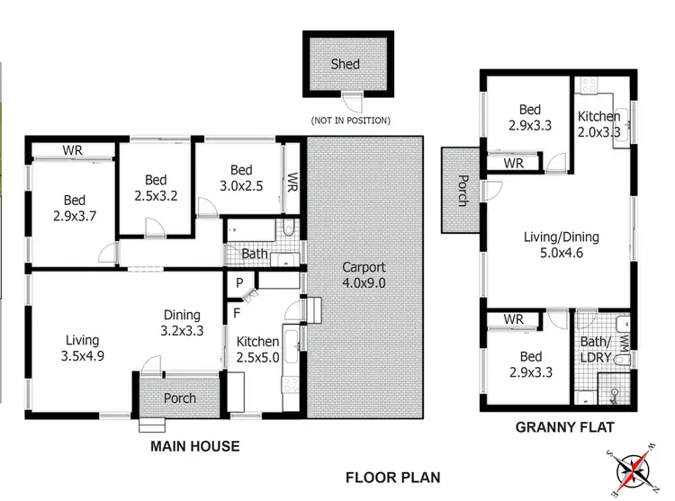 Floorplan of Homely house listing, 30 and 30A Manila Road, Lethbridge Park NSW 2770