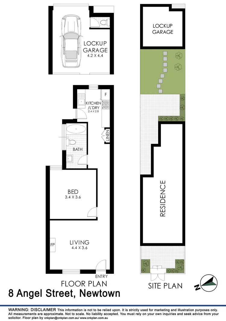 Floorplan of Homely house listing, 8 Angel Street, Newtown NSW 2042