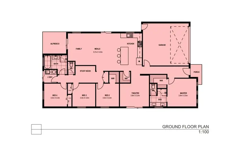 Floorplan of Homely house listing, 16 Alfred Road, Mickleham VIC 3064