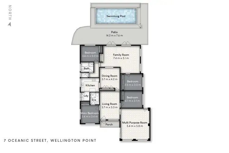 Floorplan of Homely house listing, 7 Oceanic Street, Wellington Point QLD 4160