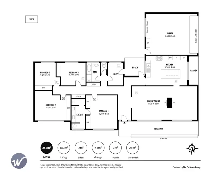 Floorplan of Homely house listing, 2 Coach House Drive, Novar Gardens SA 5040