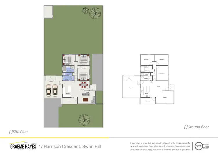 Floorplan of Homely house listing, 17 Harrison Crescent, Swan Hill VIC 3585