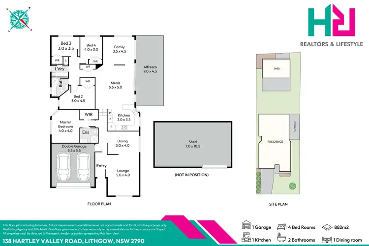 Floorplan of Homely house listing, 138 Hartley Valley Road, Lithgow NSW 2790