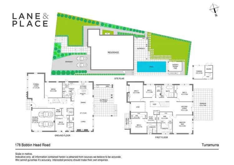 Floorplan of Homely house listing, 178 Bobbin Head Road, Turramurra NSW 2074