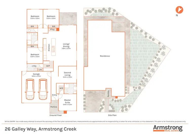 Floorplan of Homely house listing, 26 Galley Way, Armstrong Creek VIC 3217
