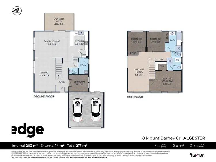 Floorplan of Homely house listing, 8 Mount Barney Crescent, Algester QLD 4115
