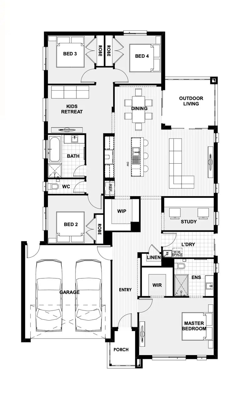Floorplan of Homely house listing, Lot 9 O'Connor Street, Winchelsea VIC 3241