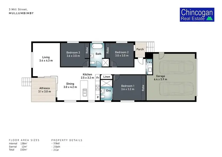 Floorplan of Homely house listing, 3 Mill Street, Mullumbimby NSW 2482