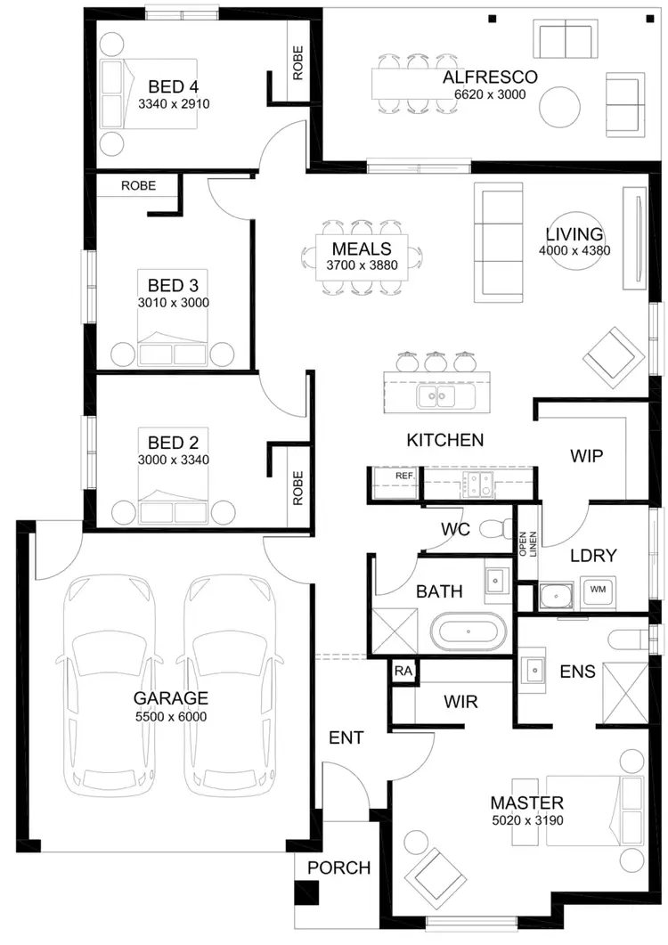 Floorplan of Homely land listing, LOT 305 Drift Road, Warragul VIC 3820