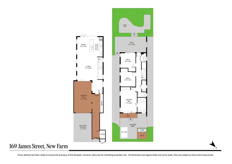 Floorplan of Homely house listing, 169 James Street, New Farm QLD 4005