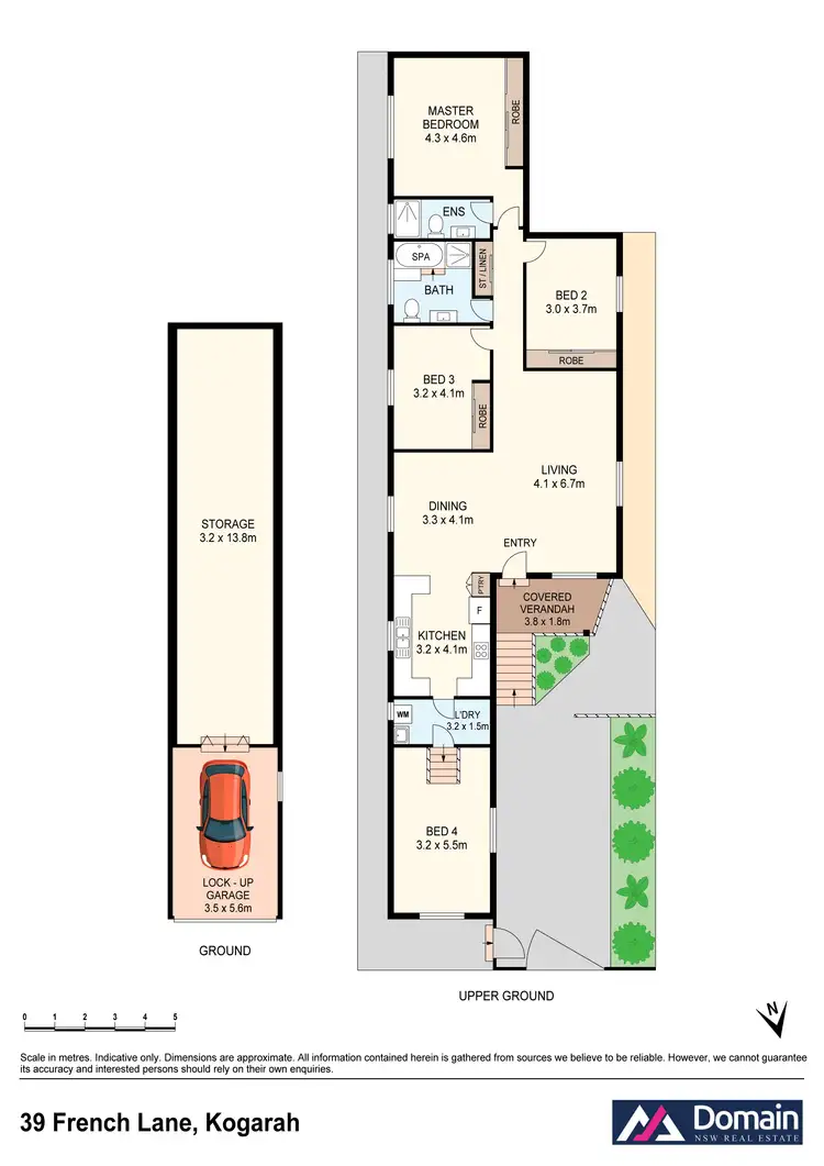Floorplan of Homely house listing, 39 French Lane, Kogarah NSW 2217