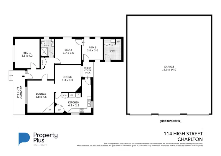 Floorplan of Homely house listing, 114-116 High Street, Charlton VIC 3525