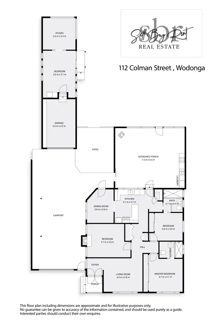 Floorplan of Homely house listing, 112 COLMAN STREET, Wodonga VIC 3690