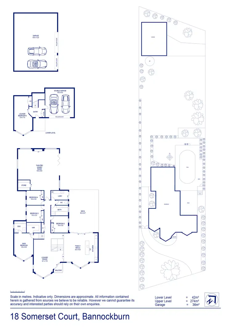 Floorplan of Homely house listing, 18 Somerset Court, Bannockburn VIC 3331