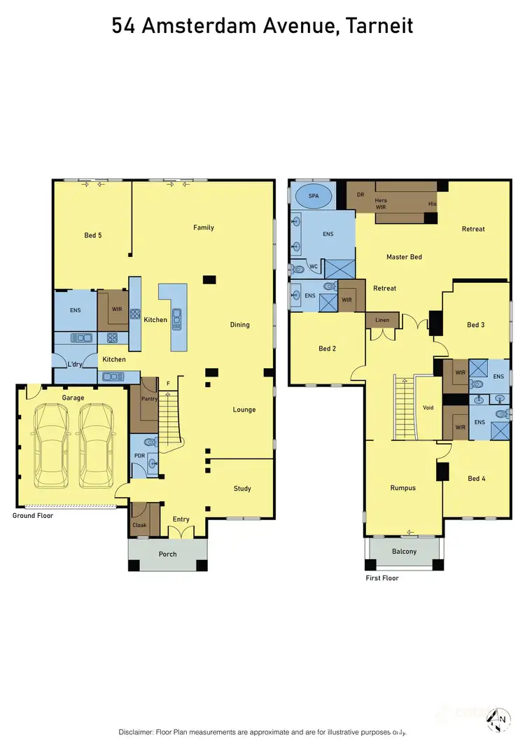 Floorplan of Homely house listing, 54 Amsterdam Avenue, Tarneit VIC 3029