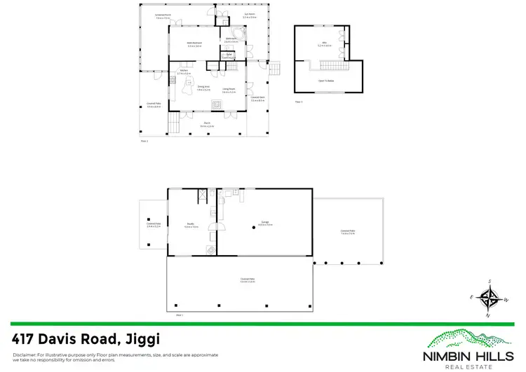 Floorplan of Homely house listing, 417 Davis Road, Jiggi NSW 2480