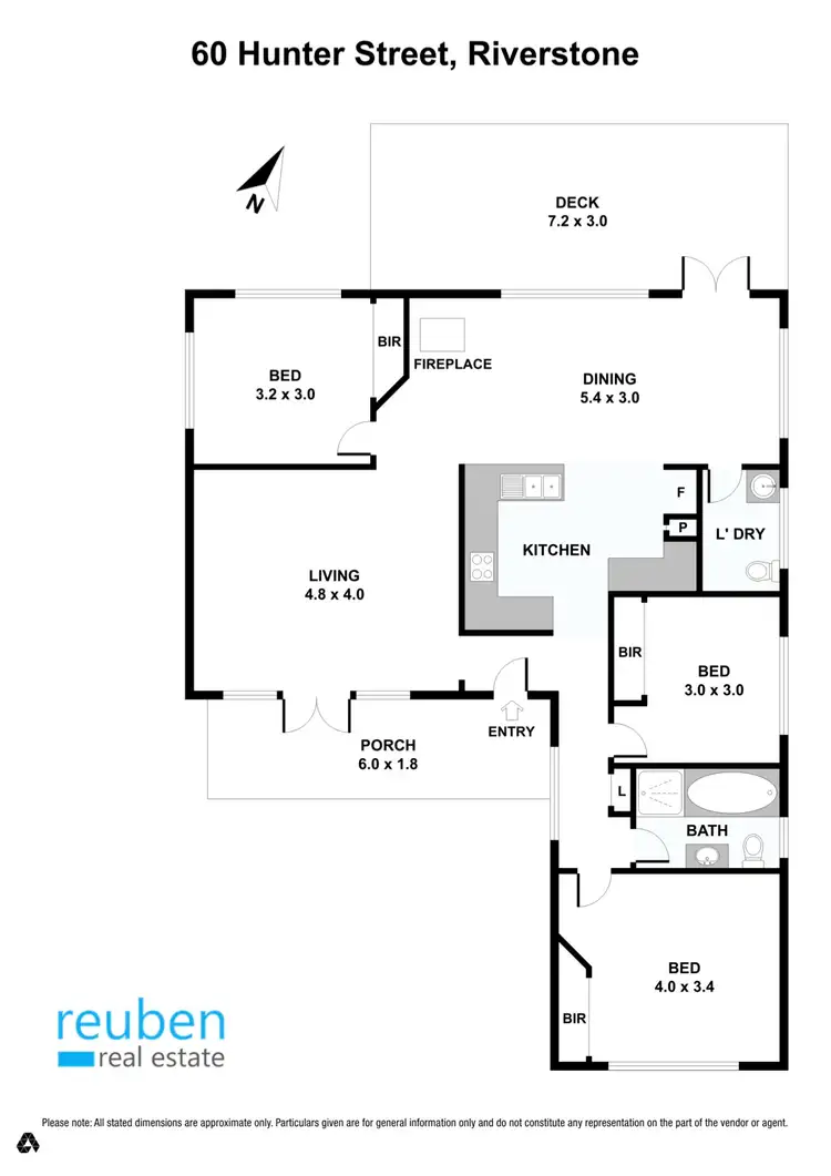 Floorplan of Homely house listing, 60 Hunter Street, Riverstone NSW 2765