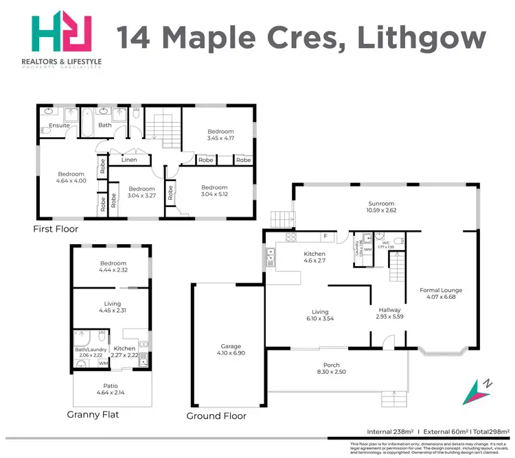 Floorplan of Homely house listing, 14 Maple Crescent, Lithgow NSW 2790