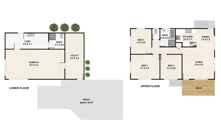 Floorplan of Homely house listing, 1 Sandalwood Street, Crestmead QLD 4132