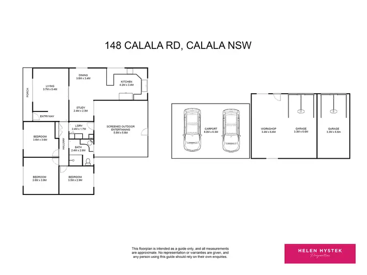 Floorplan of Homely house listing, 148 Calala Lane, Tamworth NSW 2340