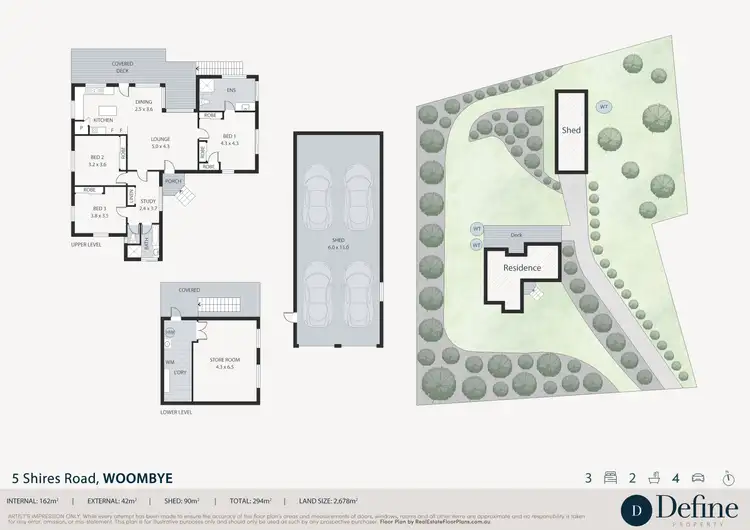 Floorplan of Homely house listing, 5 Shires Road, Woombye QLD 4559