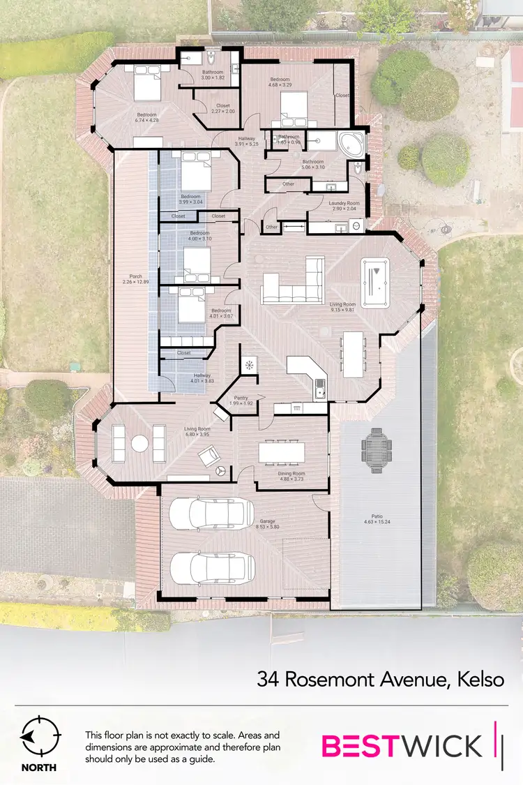 Floorplan of Homely house listing, 34 Rosemont Avenue, Kelso NSW 2795