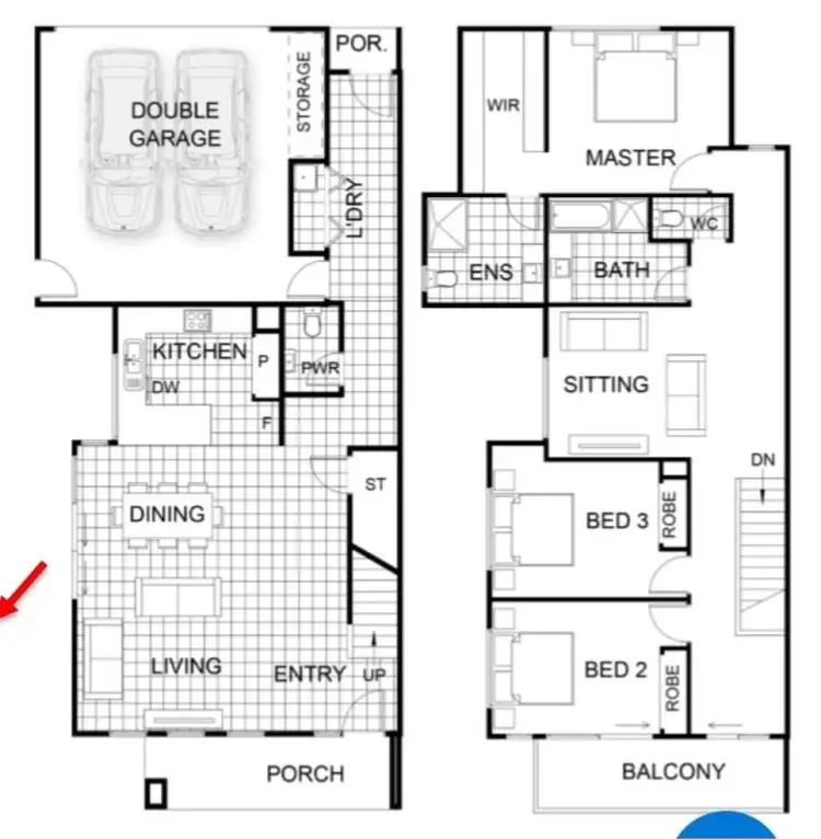 Floorplan of Homely townhouse listing, 7 Yolanda Circuit, Beaconsfield VIC 3807