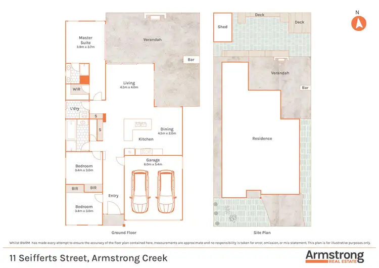 Floorplan of Homely house listing, 11 Seifferts Street, Armstrong Creek VIC 3217