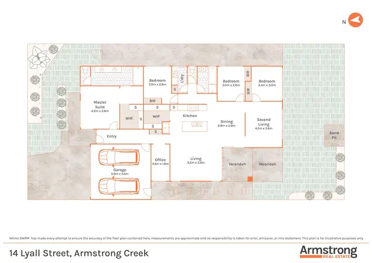 Floorplan of Homely house listing, 14 Lyall Street, Armstrong Creek VIC 3217