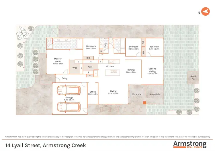 Floorplan of Homely house listing, 14 Lyall Street, Armstrong Creek VIC 3217