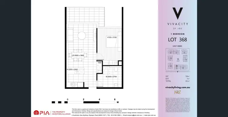 Floorplan of Homely unit listing, 803/10 Stockyard Boulevard, Lidcombe NSW 2141