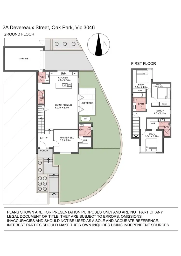Floorplan of Homely house listing, 2A Devereaux Street, Oak Park VIC 3046