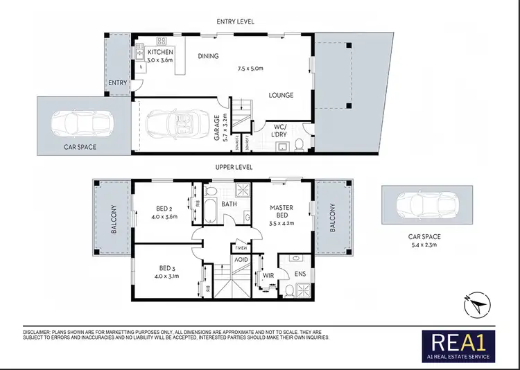 Floorplan of Homely townhouse listing, 5/148 Dean St, Strathfield South NSW 2136
