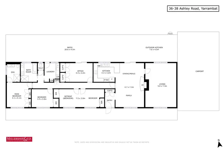 Floorplan of Homely house listing, Address available on request