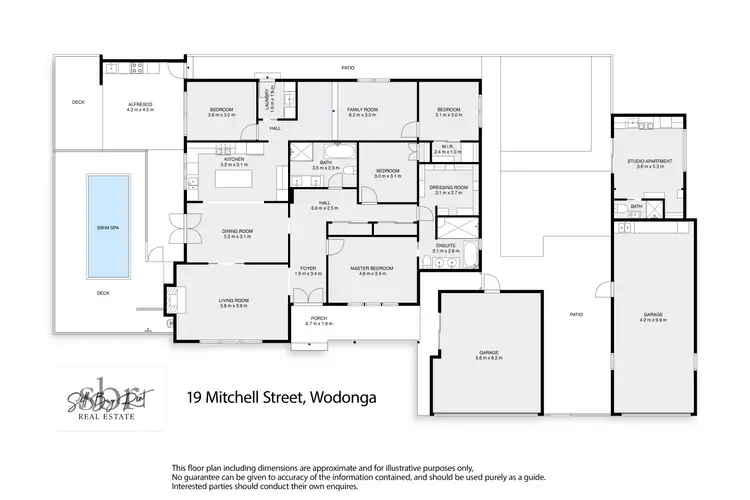 Floorplan of Homely house listing, 19 MITCHELL STREET, Wodonga VIC 3690
