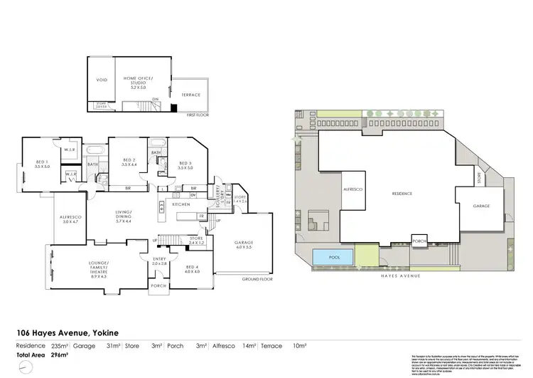 Floorplan of Homely house listing, 106 Hayes Avenue, Yokine WA 6060