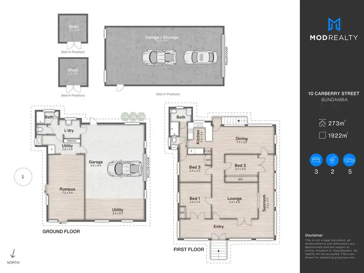 Floorplan of Homely house listing, 10 Carberry Street, Bundamba QLD 4304