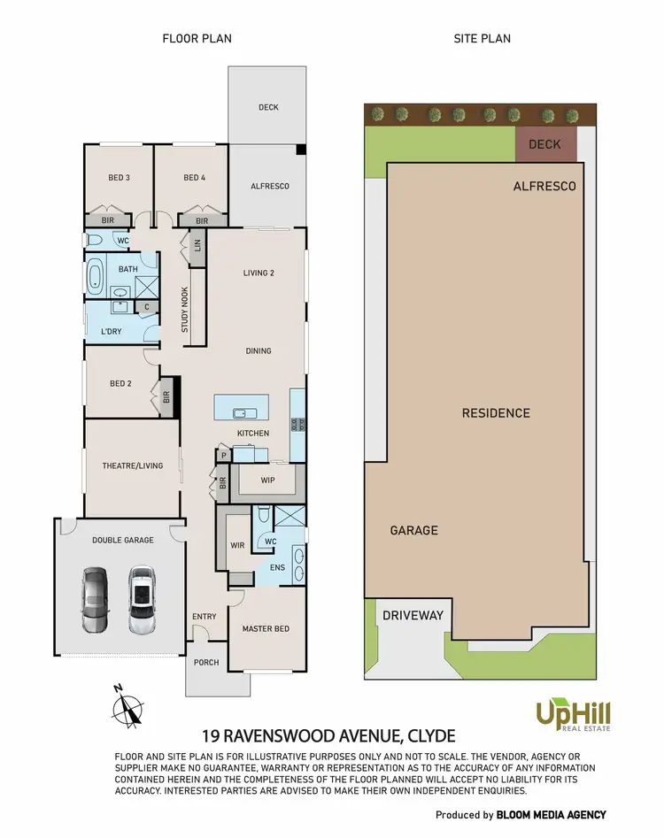 Floorplan of Homely house listing, 19 Ravenswood Avenue, Clyde VIC 3978