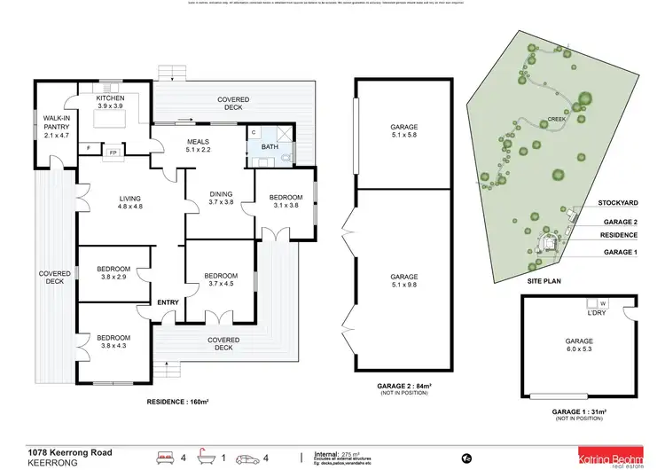 Floorplan of Homely rural property listing, 1078 Keerrong Road, Keerrong NSW 2480