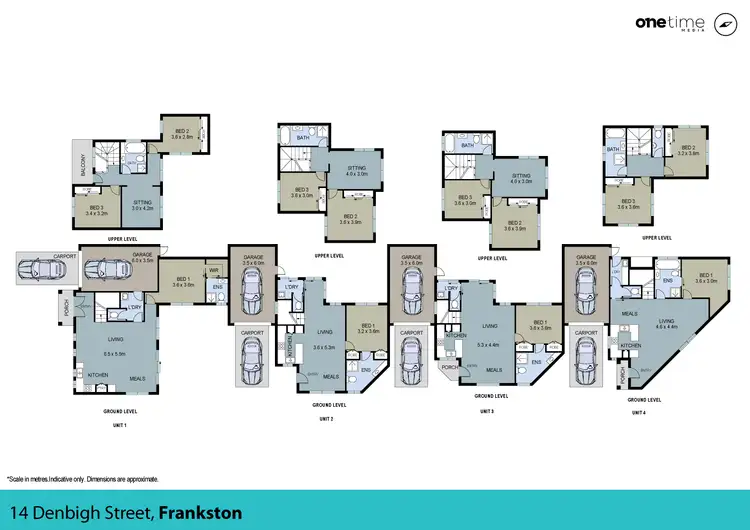 Floorplan of Homely house listing, 14 Denbigh Street, Frankston VIC 3199